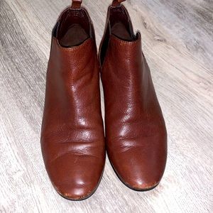Cole Haan Brown Leather Ankle Boots 6.5B